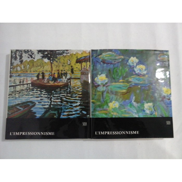    L'IMPRESSIONNISME  premiere et deuxieme volume  -  SKIRA, 1959 